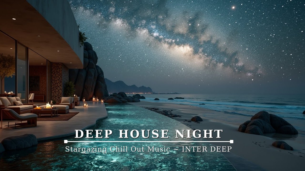 Атмосфера роскошной пляжной виллы | Музыка для чилла и наблюдения за звездами ~ INTER DEEP