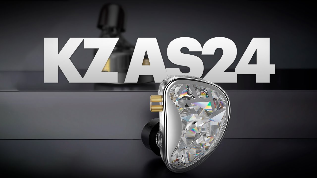 KZ AS24 - 24 drivers + 8 chaves de tunning? Isso é insano... [Review #243]