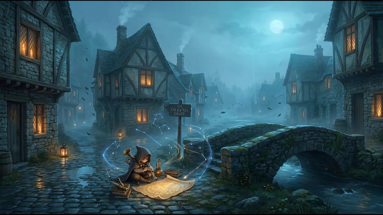 Where The Ancient Stone Village Sleeps Quietly | Medieval Fantasy Music for Focus & Relax