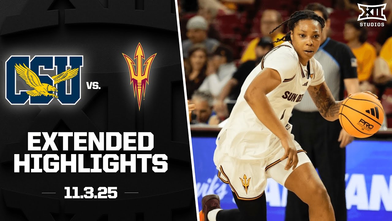 Coppin State vs. Arizona State Extended Highlights | 2025-26 Big 12 Women's Basketball