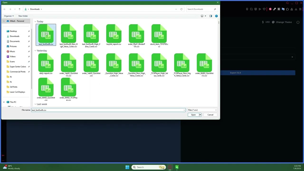 SortSwift CSV Suite Walkthrough