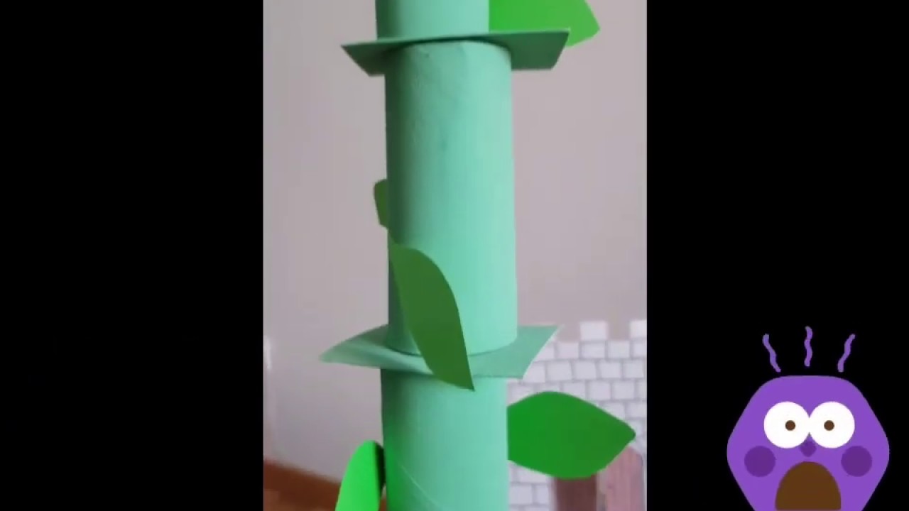Cardboard Beanstalk