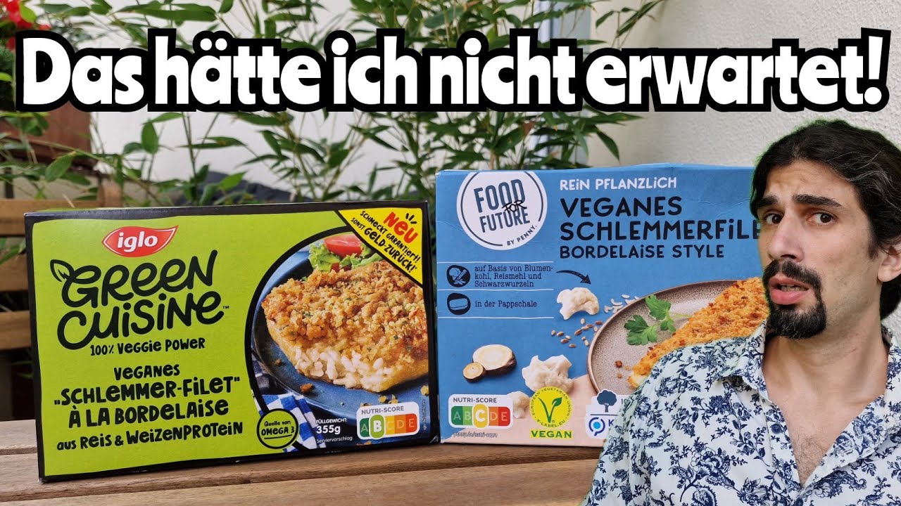 Vegane Schlemmerfilet Bordelaise von Iglo und Penny im Test