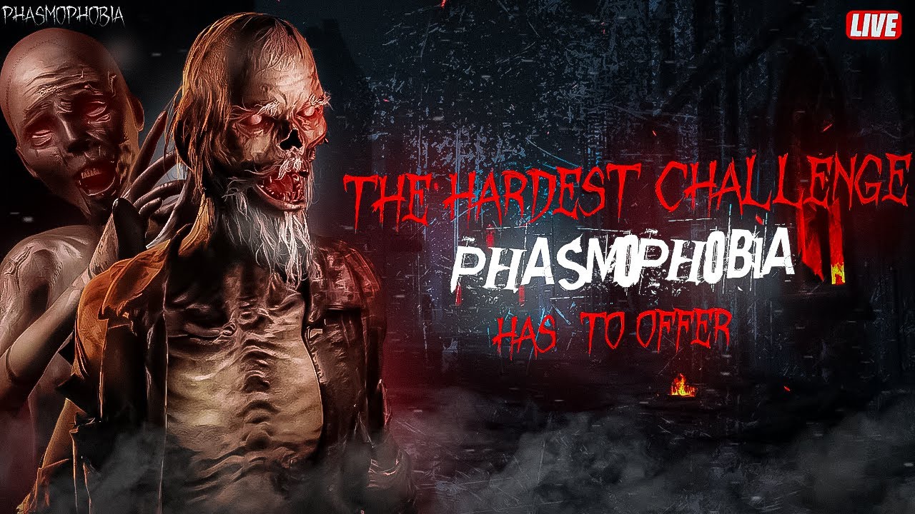 🔴LIVE ! GOING TO UNLOCK PRESTIGE 2 IN PHASMOPHOBIA (Apocalypse Challenge)