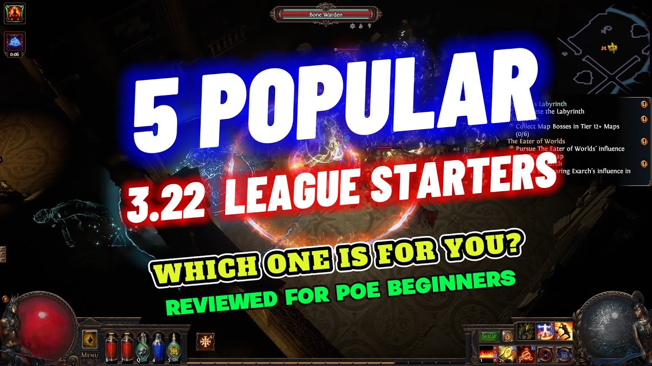 5 Popular League Starter Builds for PoE 3.22 Trial of the Ancestors League