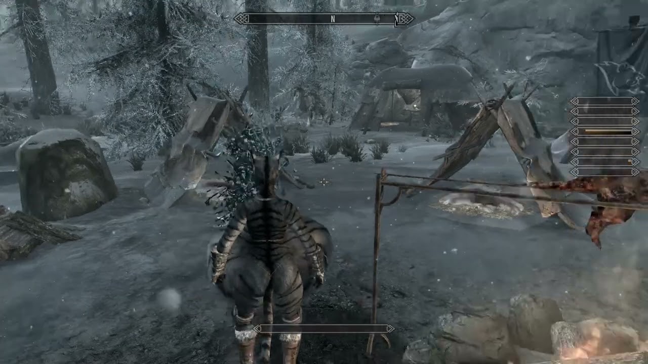 Hungry kitty finds even more snacks ❤️ - Skyrim vore