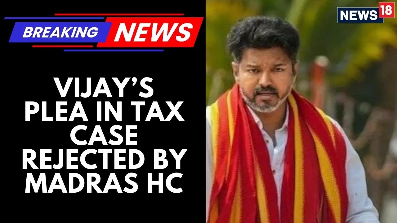 Big Blow to Thalapathy Vijay Before 2026 Elections: Income Tax Penalty Upheld | News18 Breaking
