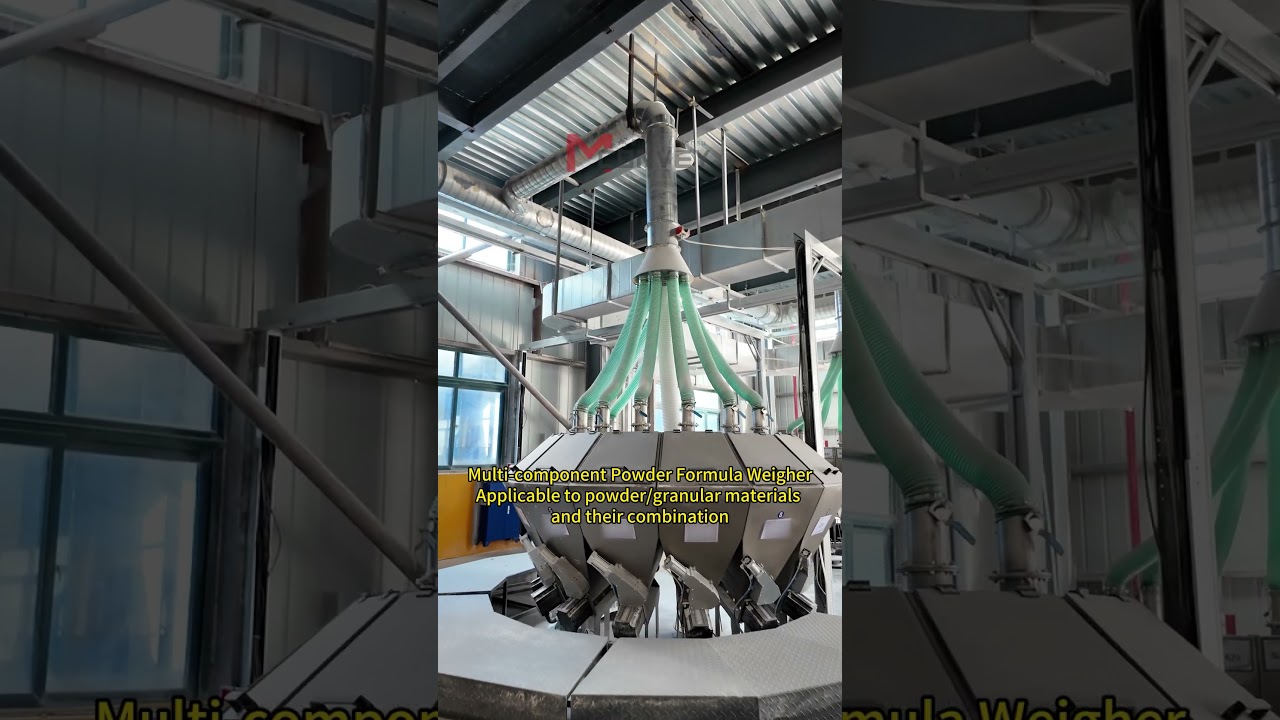 Auto Powder Handling System for PVC Pipe Plant | Multi-component Powder Formula Weigher