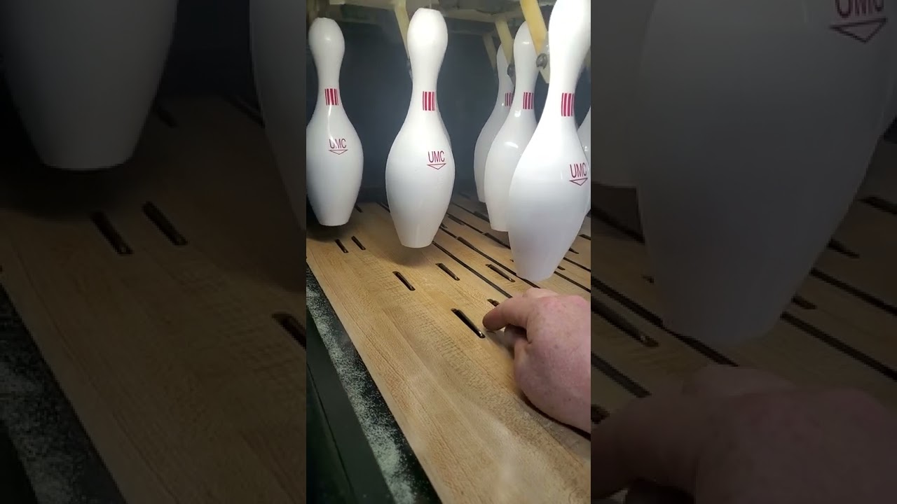 Williams shuffle alley pin reset trouble.