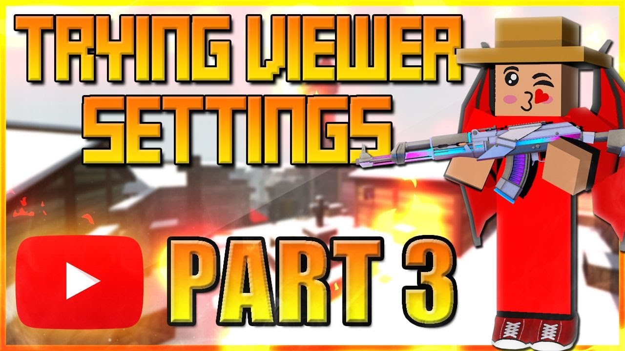 [Krunker.io] Trying Viewer Settings #3 (Giveaway Winner!) || F0UL Clan