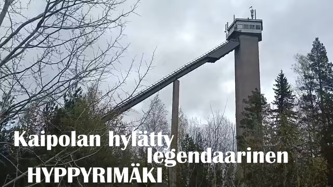 Urbex Kaipolan Pitkävuoren hylätty SUURMÄKI; hyppyrimäki ja hiihtokeskus