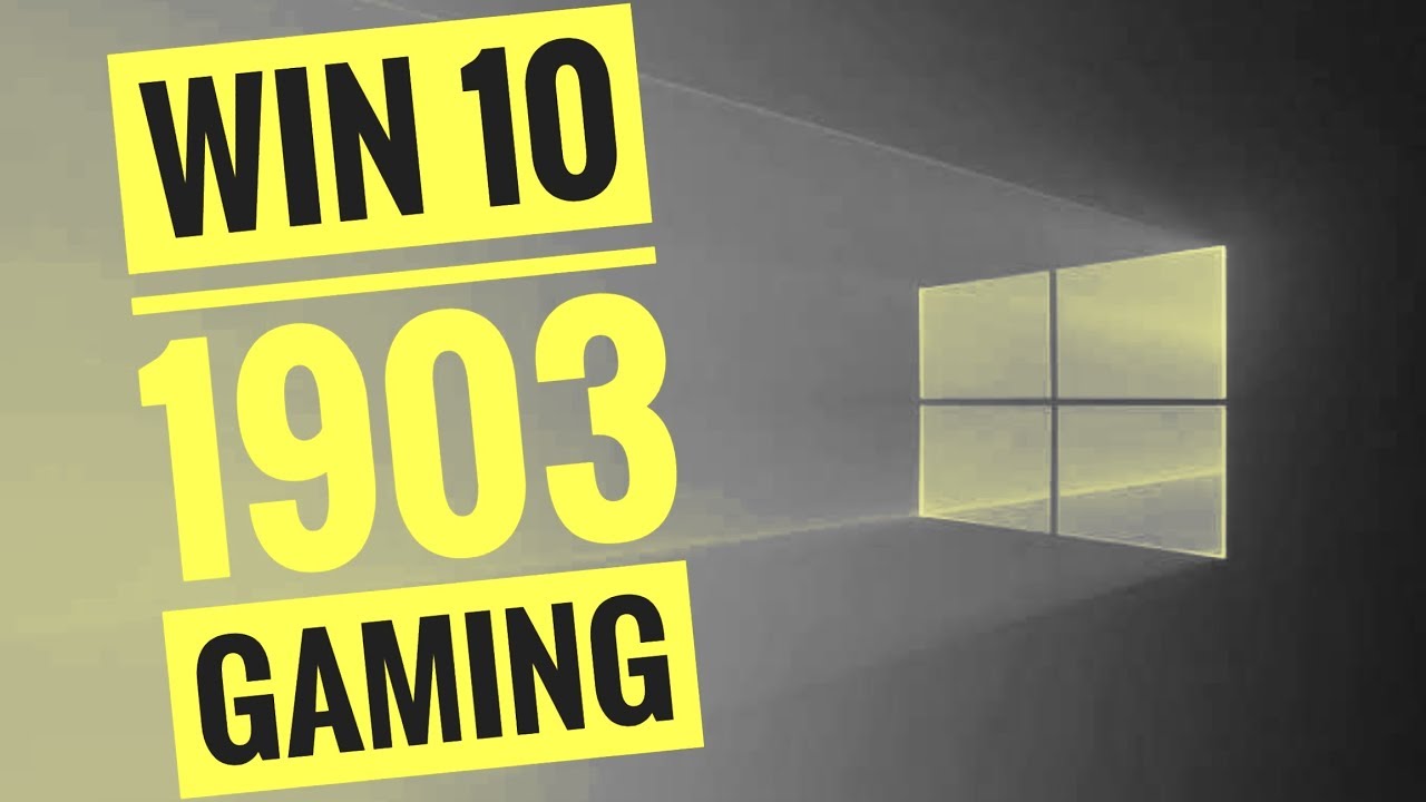 🚗💨 How To SPEED up Windows 10 1903