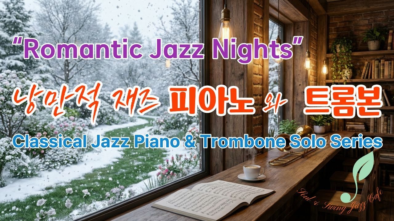 낭만적 클래식 재즈 피아노 & 트롬본 / RomanticClassical Jazz Piano & Trombone