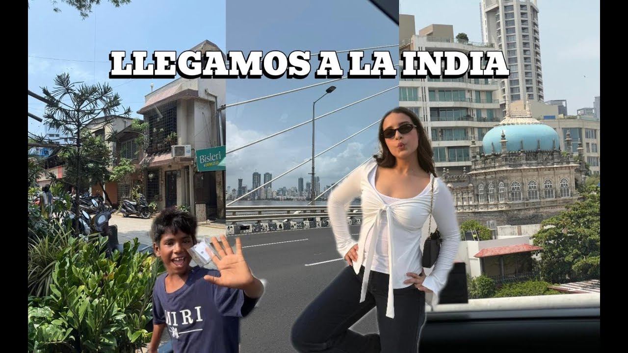 Llegamos a la india, vlog