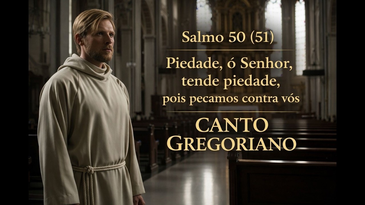 Salmo 50 (51) | 22 /02 / 2026 | Piedade, ó Senhor | Canto Gregoriano