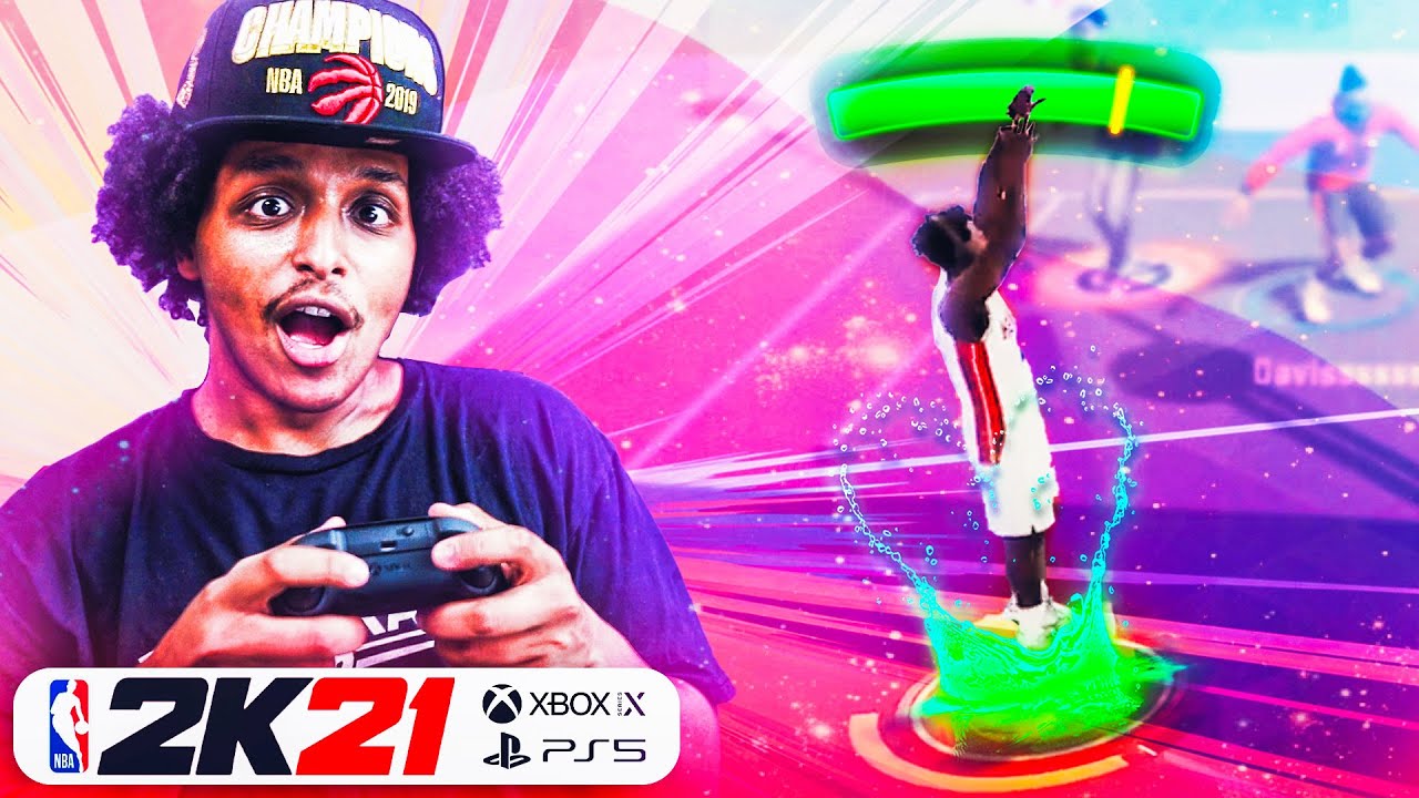 My Maxed Sharpshooter is HILARIOUSLY OVERPOWERED in THE CITY on NBA 2K21