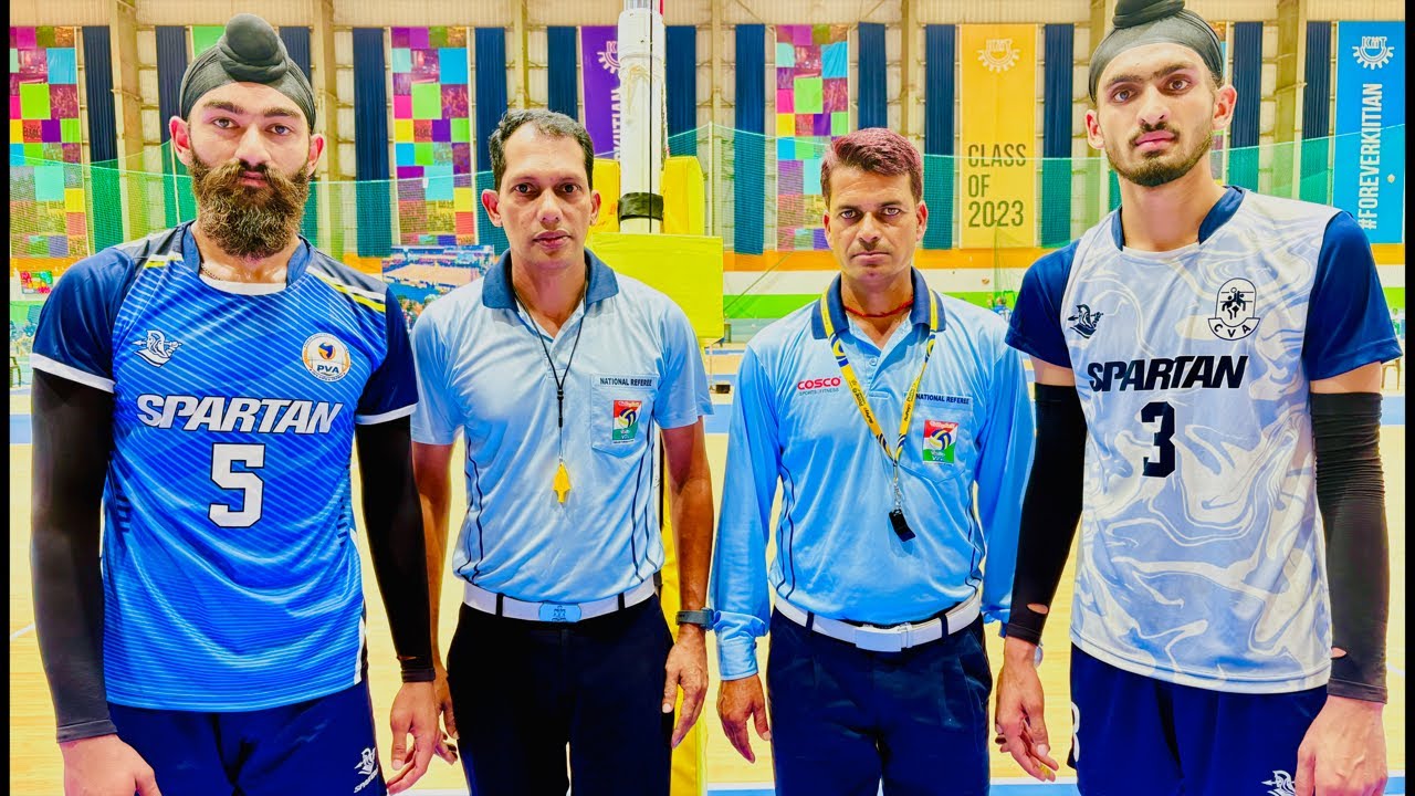 all india 🇮🇳 volleyball warriors is live Chandigarh vs Punjab #viralreels #volleyball