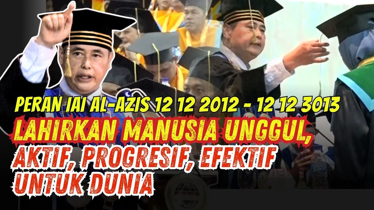 Rektor IAI AL - AZIS Tokoh Muda Dunia Terdidik