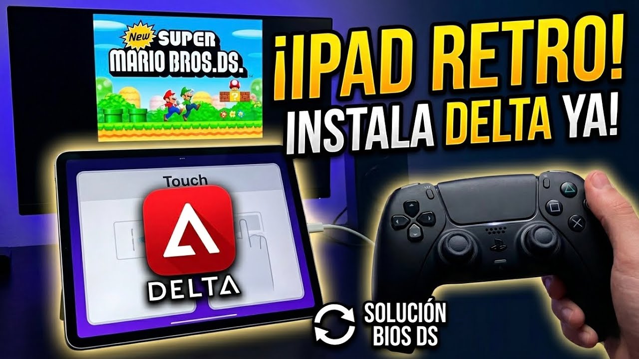 Emulador DELTA, ponle juegos RETRO a tu iPad (haz esto antes de que desaparezca) Guía 2025