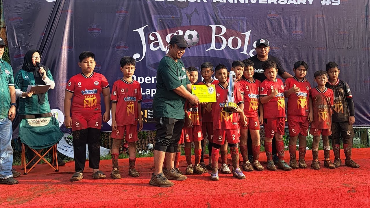 GOAL AFKAR (2) EVENT JAGO BOLA GARUDA SUTRA JR VS MUTIARA97 SCORE 1-2 LAPANGAN YONIF 315