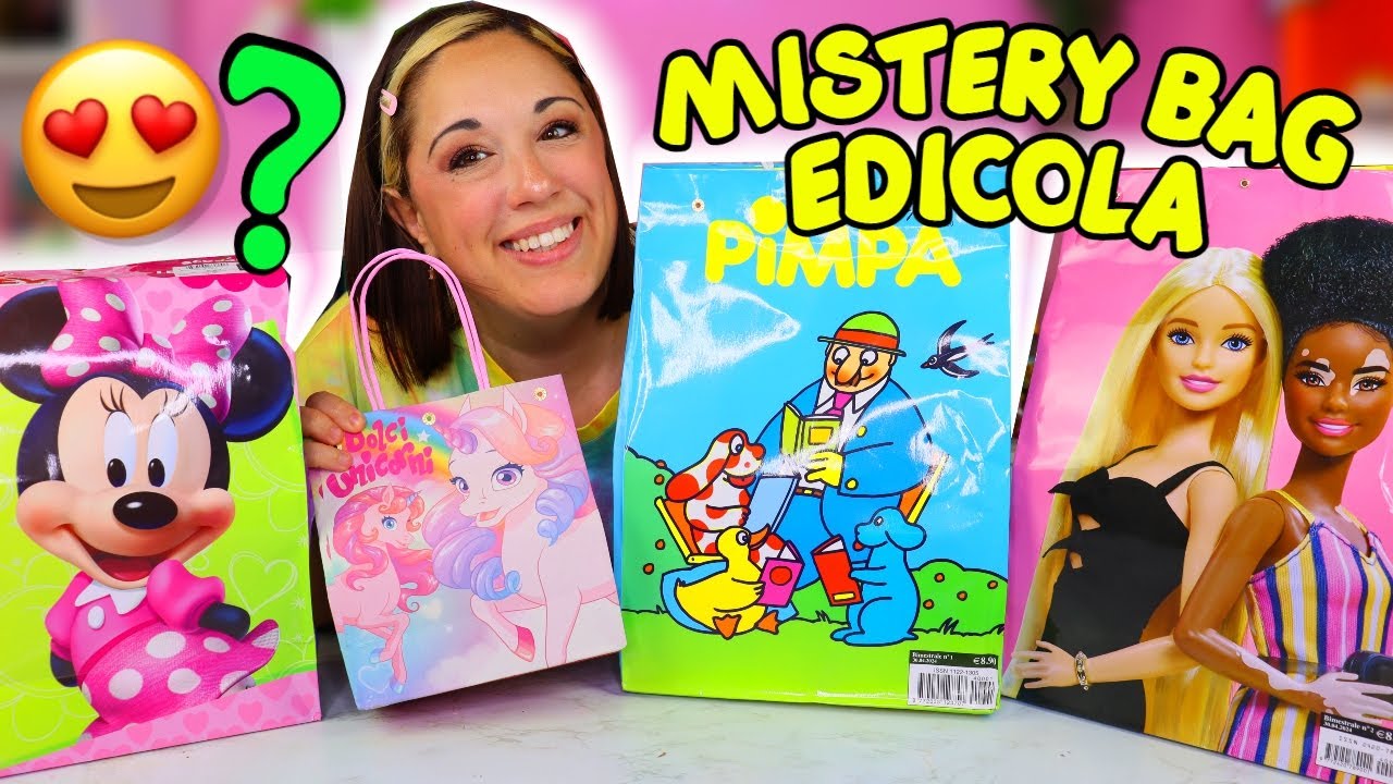 Apro BUSTE MISTERIOSE con SORPRESE dell'EDICOLA!