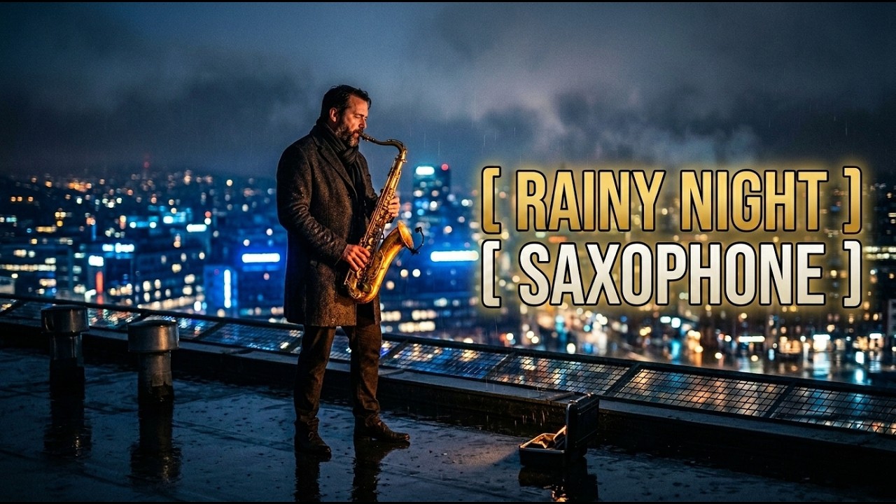 🌧️ Midnight Jazz Saxophone &ndash; Emotional Night Blues for Lonely Souls! #saxophonejazz