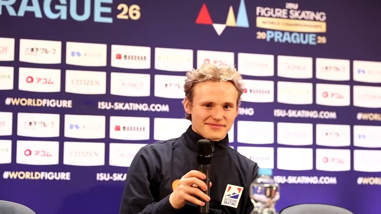 2026 World Championships, Men SP Press Conference