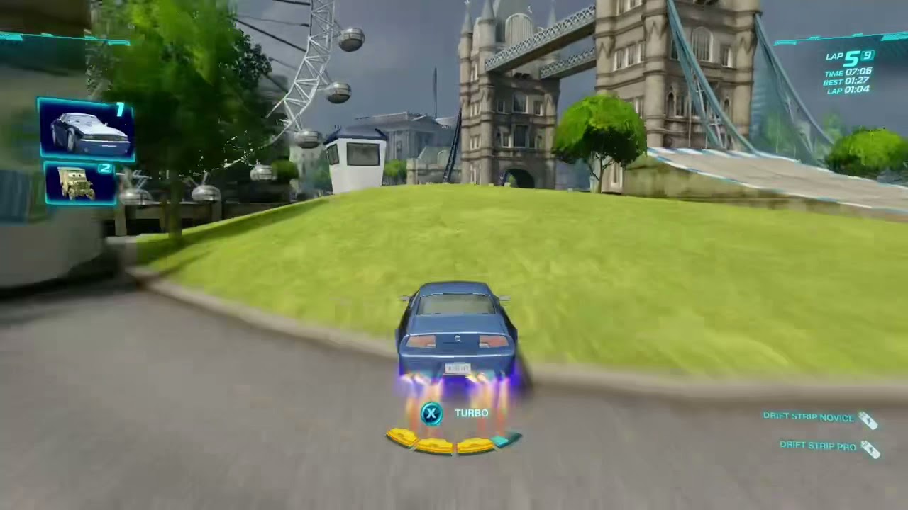 Cars 2 The Video Game | Rod “Torque” Redline - Hyde Tour | 9 laps