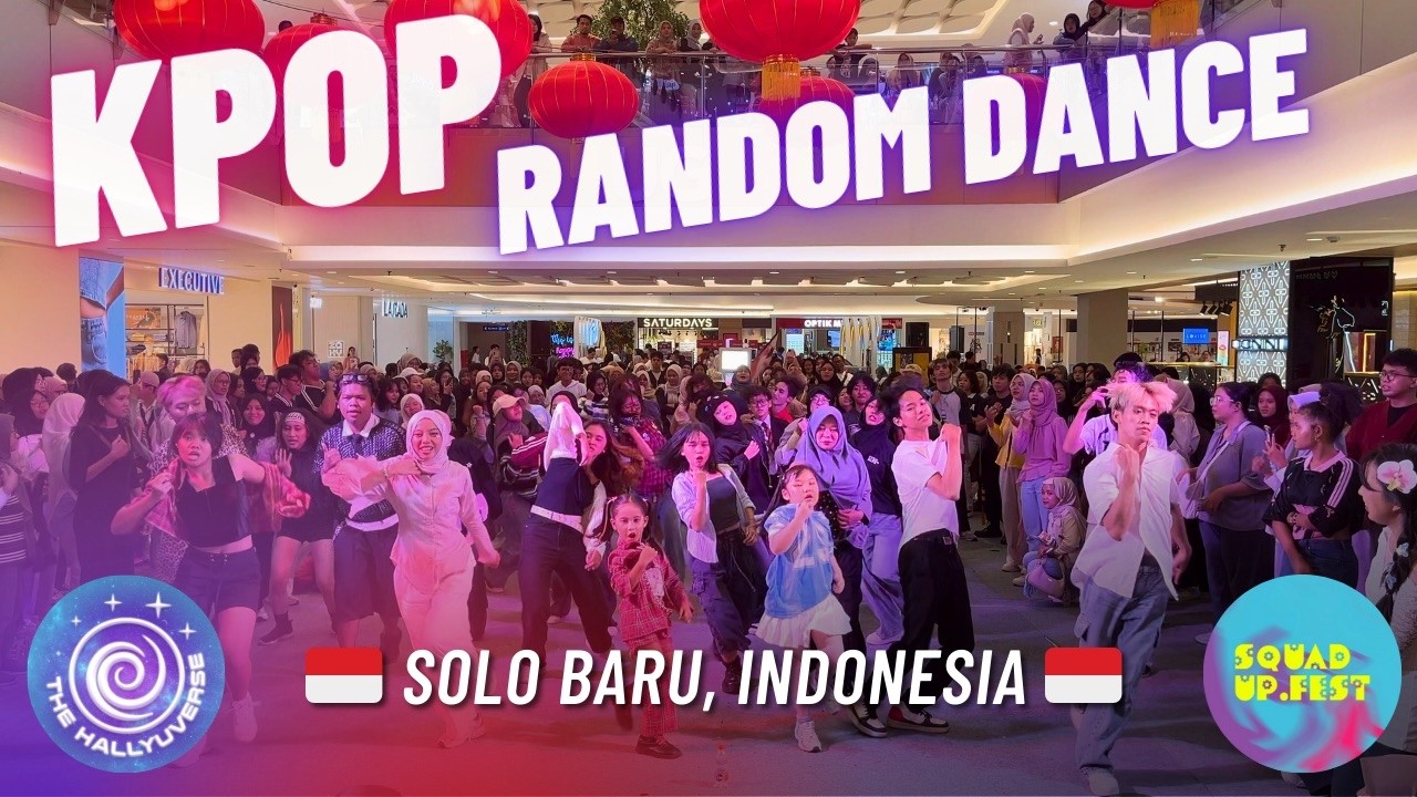 🇮🇩 Kpop Random Play Dance in Solo Baru with Squad Up Fest!