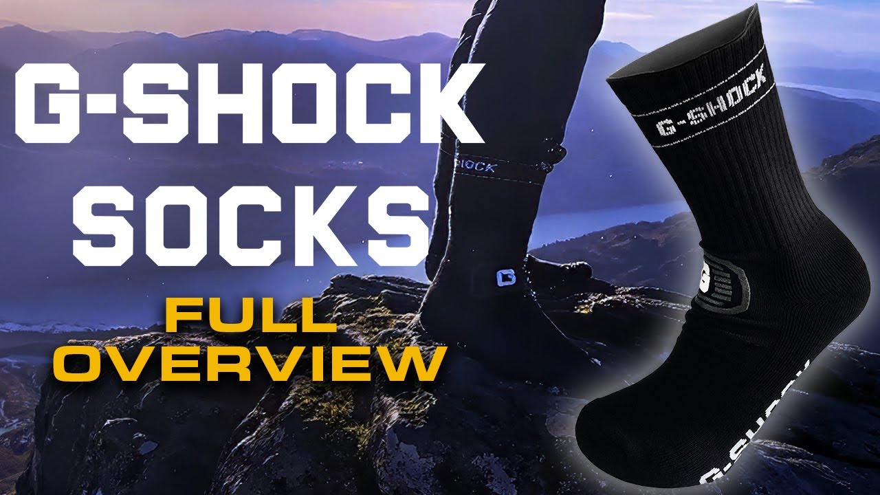 G-SHOCK SOCKS - FULL OVERVIEW