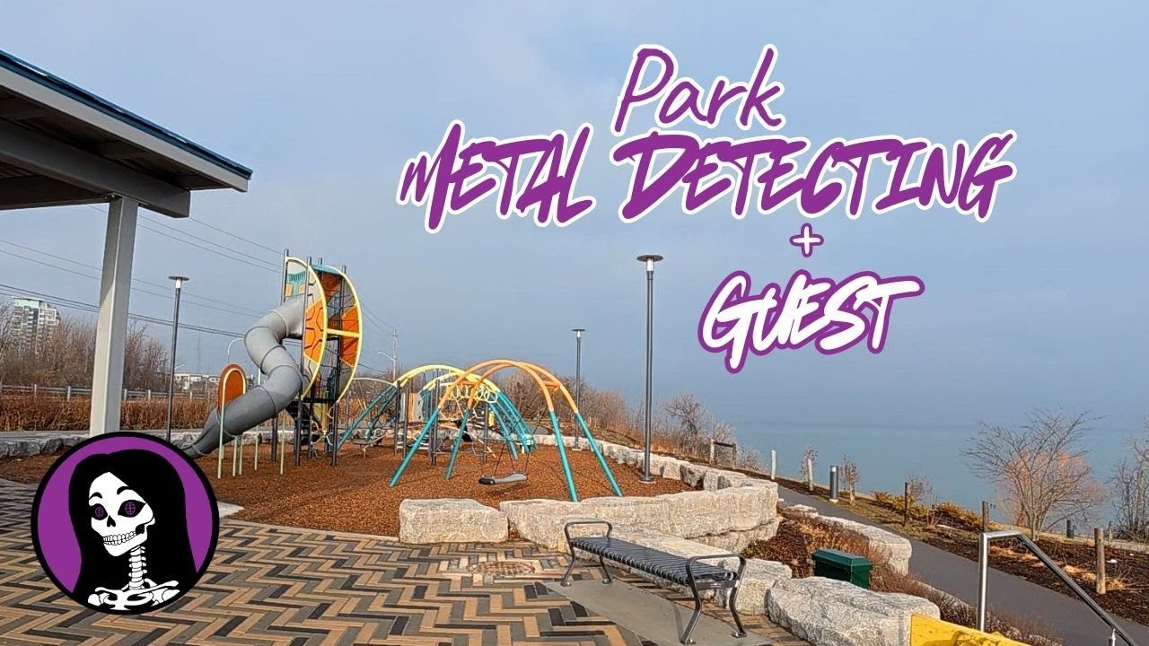 Park Metal Detecting | Quick Hello From a Special Guest  