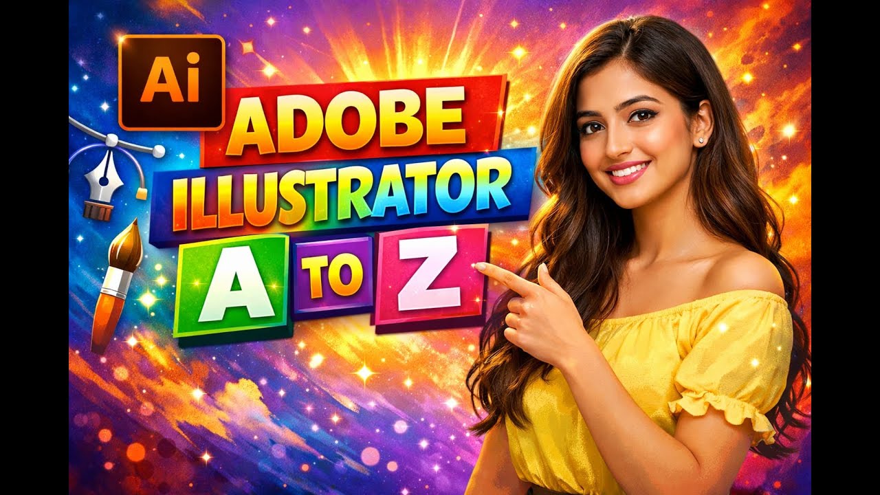 𝐀𝐝𝐨𝐛𝐞 𝐈𝐥𝐥𝐮𝐬𝐭𝐫𝐚𝐭𝐨𝐫 𝐁𝐚𝐬𝐢𝐜𝐬: 𝐈𝐧𝐭𝐫𝐨𝐝𝐮𝐜𝐭𝐢𝐨𝐧 & 𝐄𝐬𝐬𝐞𝐧𝐭𝐢𝐚𝐥 𝐓𝐨𝐨𝐥𝐬 𝐟𝐨𝐫 𝐆𝐫𝐚𝐩𝐡𝐢𝐜 𝐃𝐞𝐬𝐢𝐠𝐧!✅