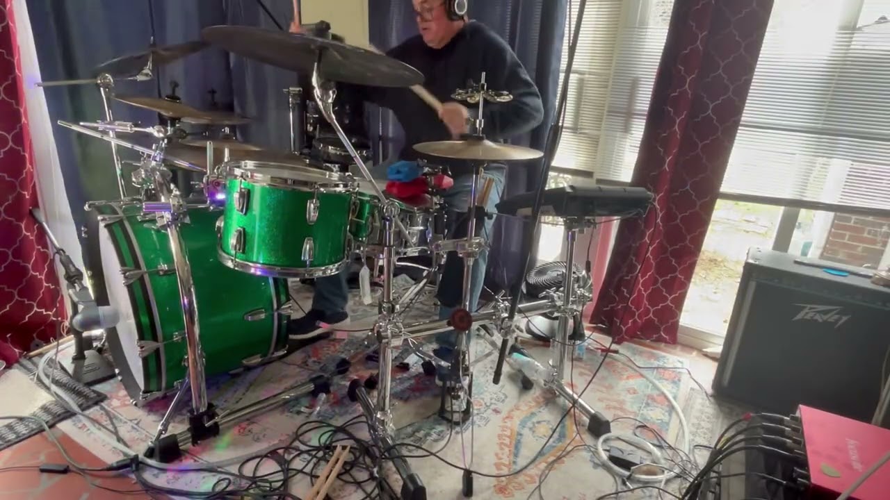 Lover, Leaver - Greta Van Fleet - (just trying to play this…young Bonzo?) Studio 7170 