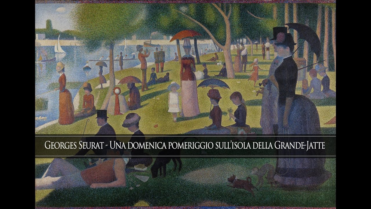 Georges Seurat - Una domenica pomeriggio sull'isola della Grande-Jatte