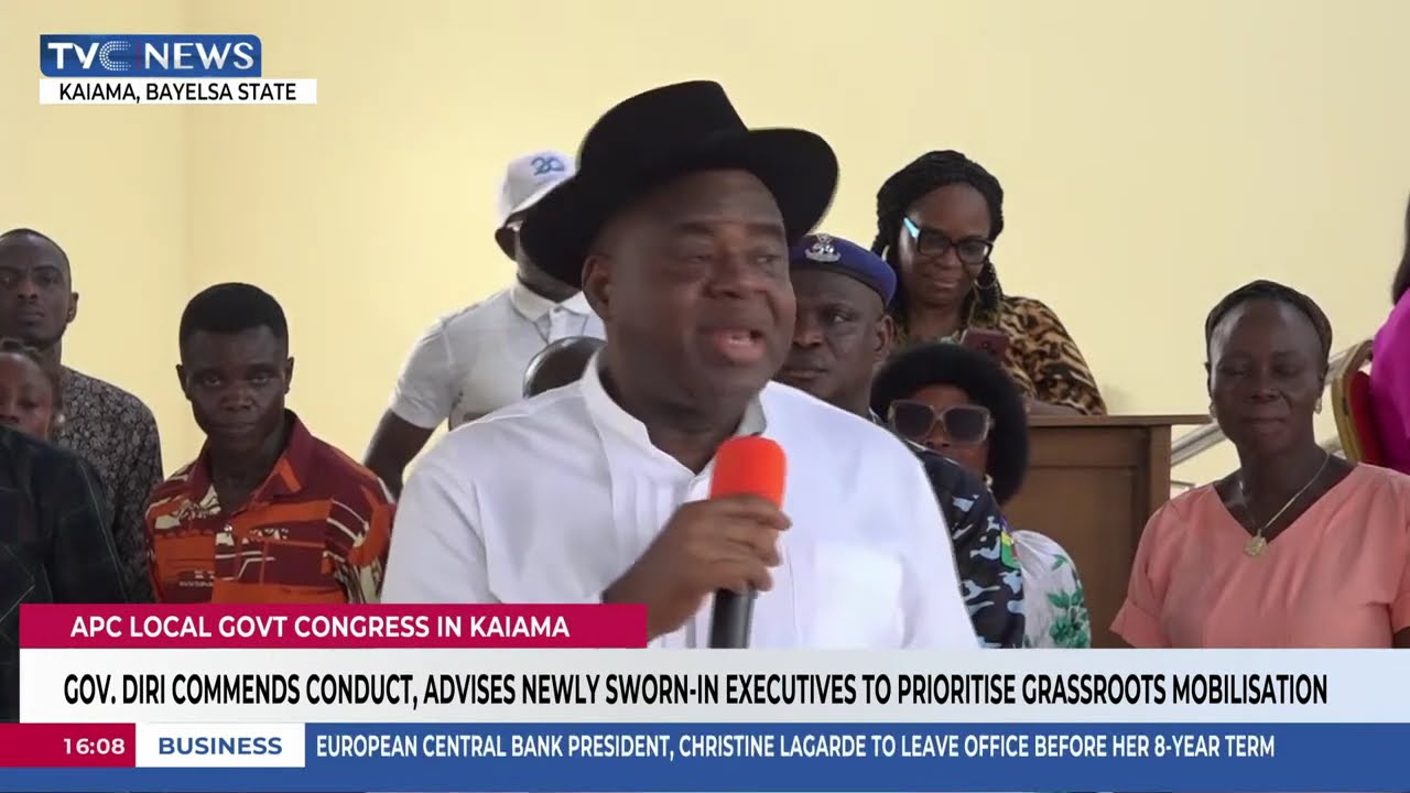 APC LG Congress in Kaiama: Gov. Diri Commends Conduct, Advises Newly Sworn-In Executives