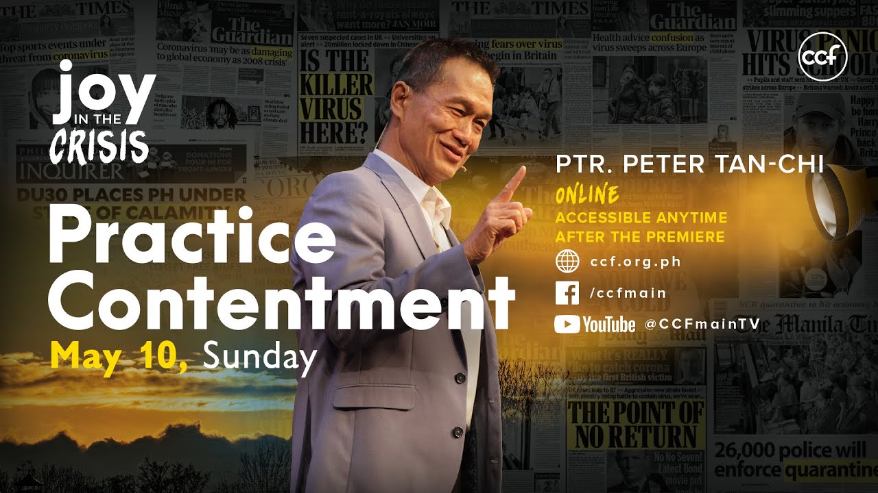 Practice Contentment - Peter Tan-Chi - Joy in the Crisis