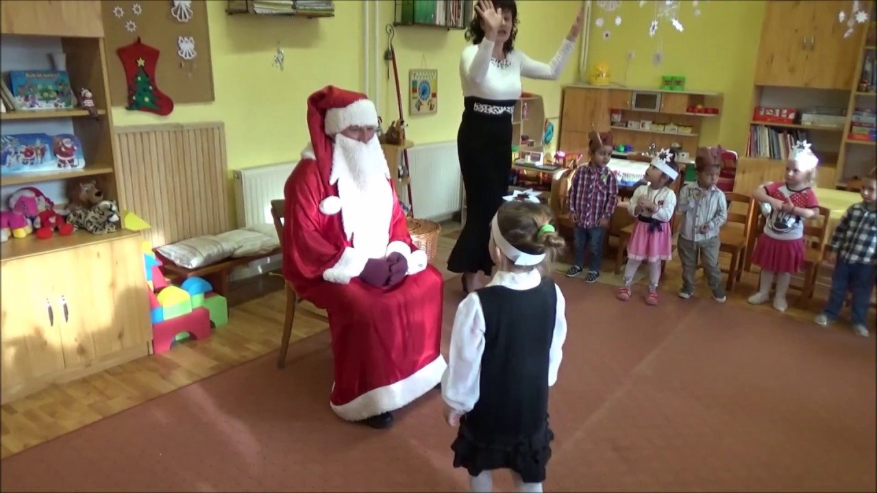 Mikulás a Nyuszi csoportban   Cibakházi Napsugár Óvoda   2017