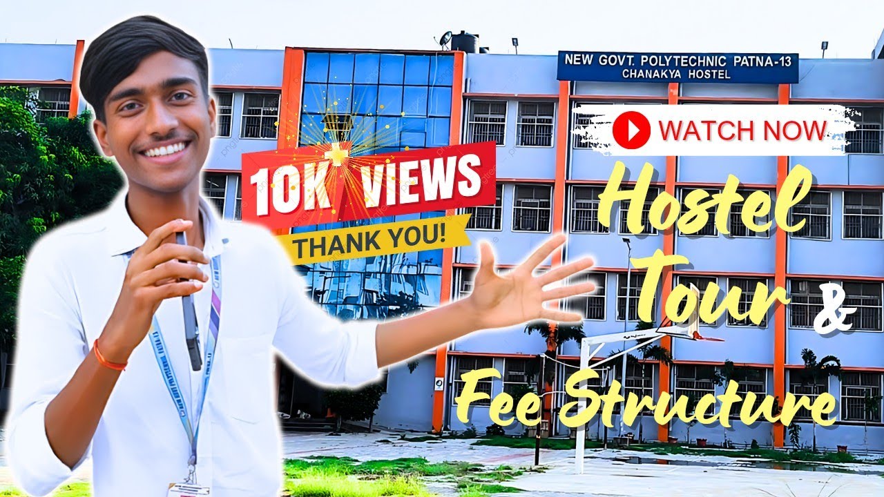 NGP Patna -13 Hostel Tour and Fee Structure 🤠 | #engineering #vlog #polytechnic #college