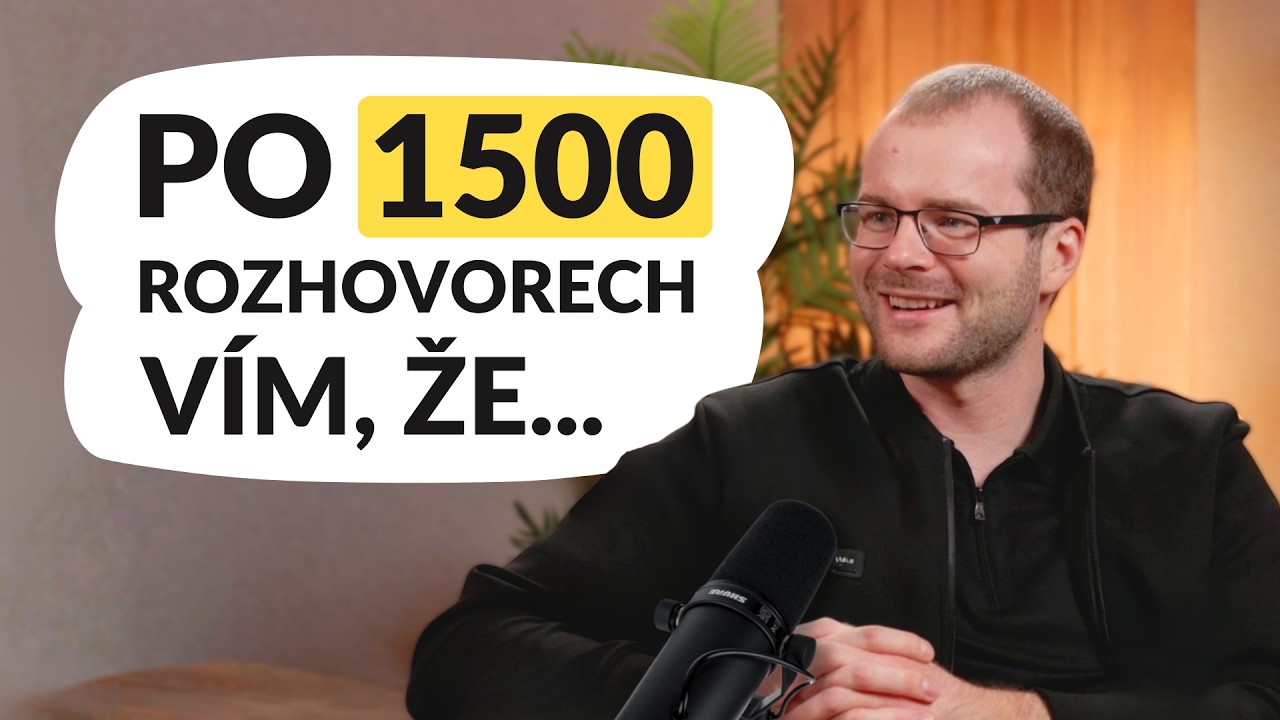 1500 rozhovorů za 15 let. Tohle mají úspěšní podnikatelé společné | Jiří Rostecký