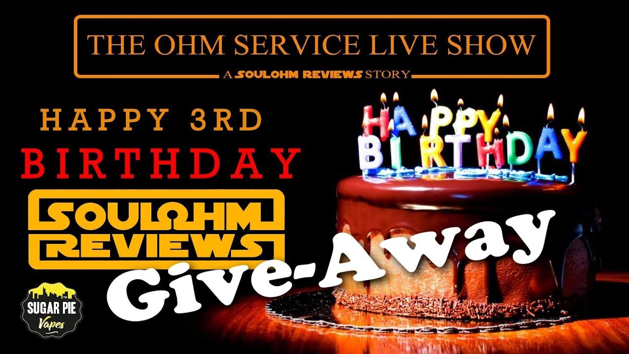 The Ohm Service Live: SoulOhm`s 3rd Birthday Show #06092018