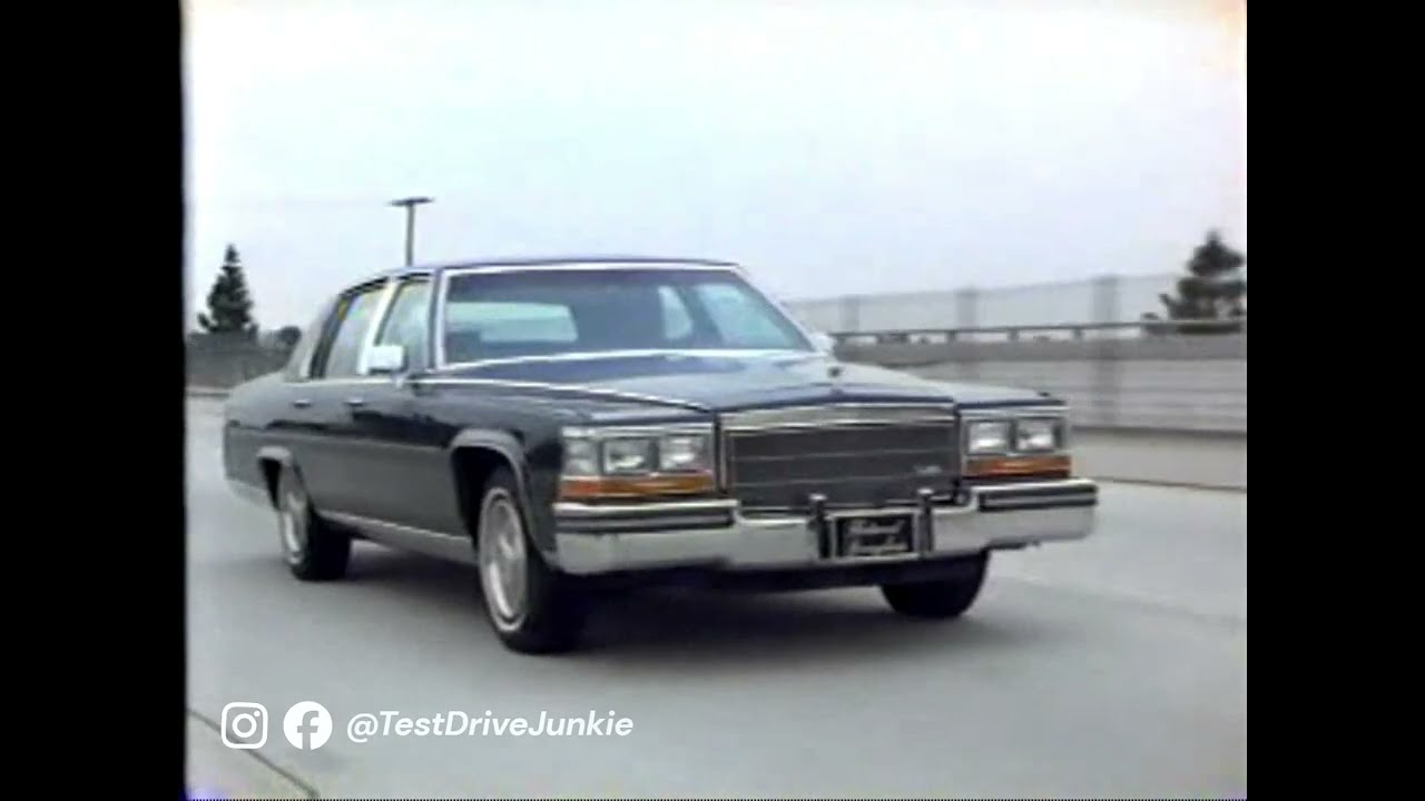 1986 Cadillac Fleetwood Brougham Manufacturer Laserdisc Promotional Video