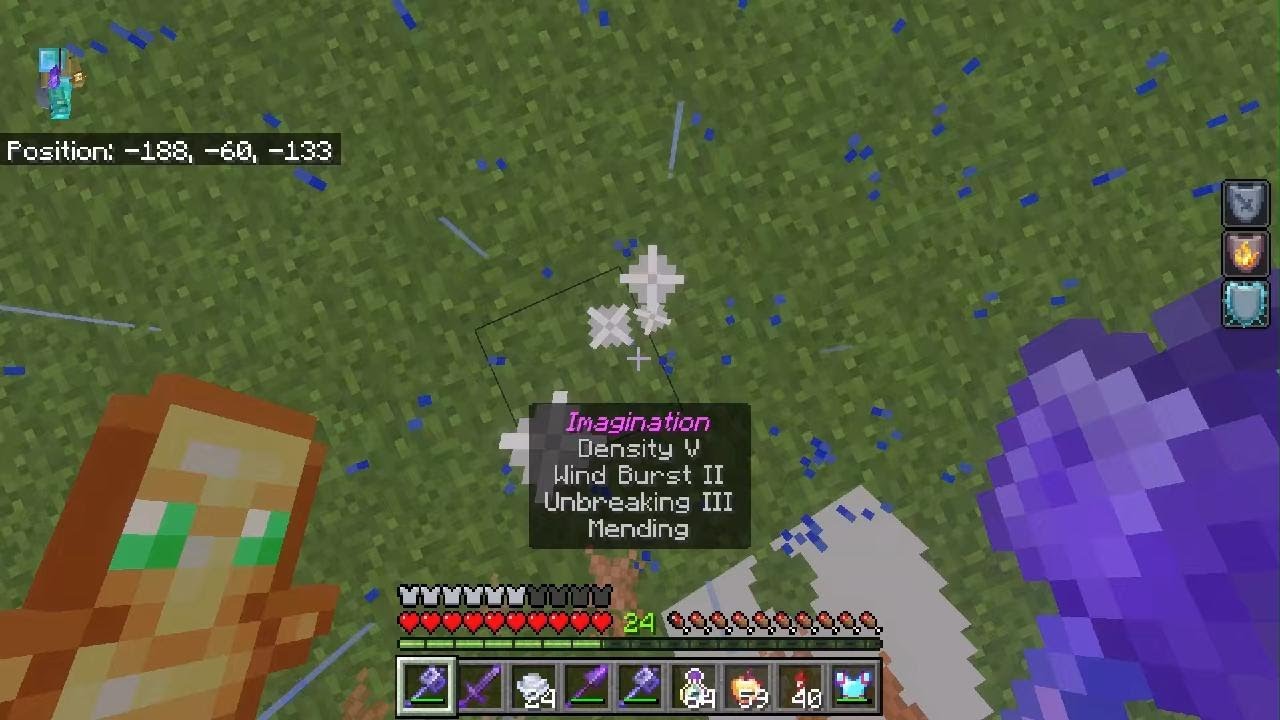 Elytra macing a zombie