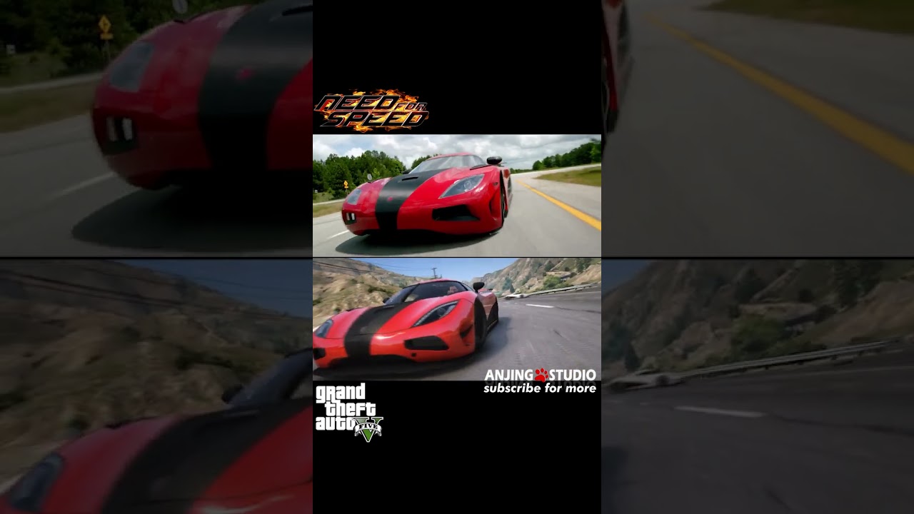 Need For Speed - GTA 5 #shorts #gta5 #anjingstudio