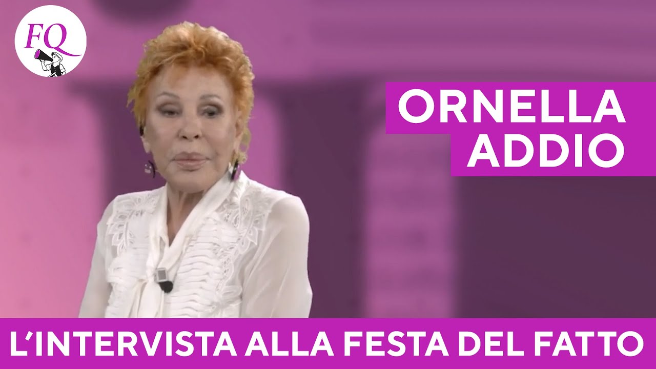 Addio Ornella Vanoni, l'intervista con Marco Travaglio e Claudia Rossi alla Festa del Fatto