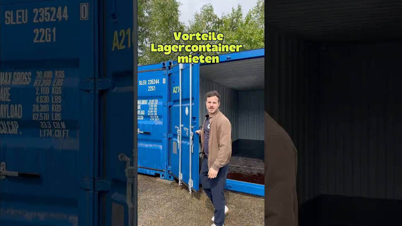 Lagercontainer mieten Vorteile: Darum lohnt sich Self-Storage mit CoStore