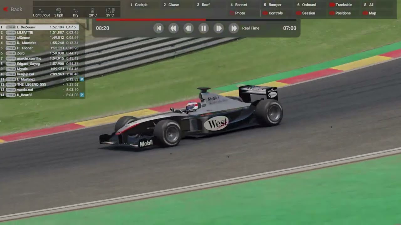 AMS2: Spa Formula V10 2004
