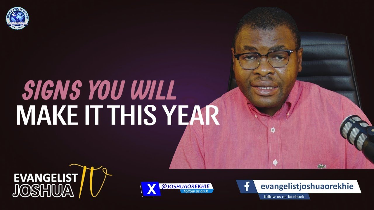 CLEAR SIGNS YOU WILL MAKE IT THIS YEAR
