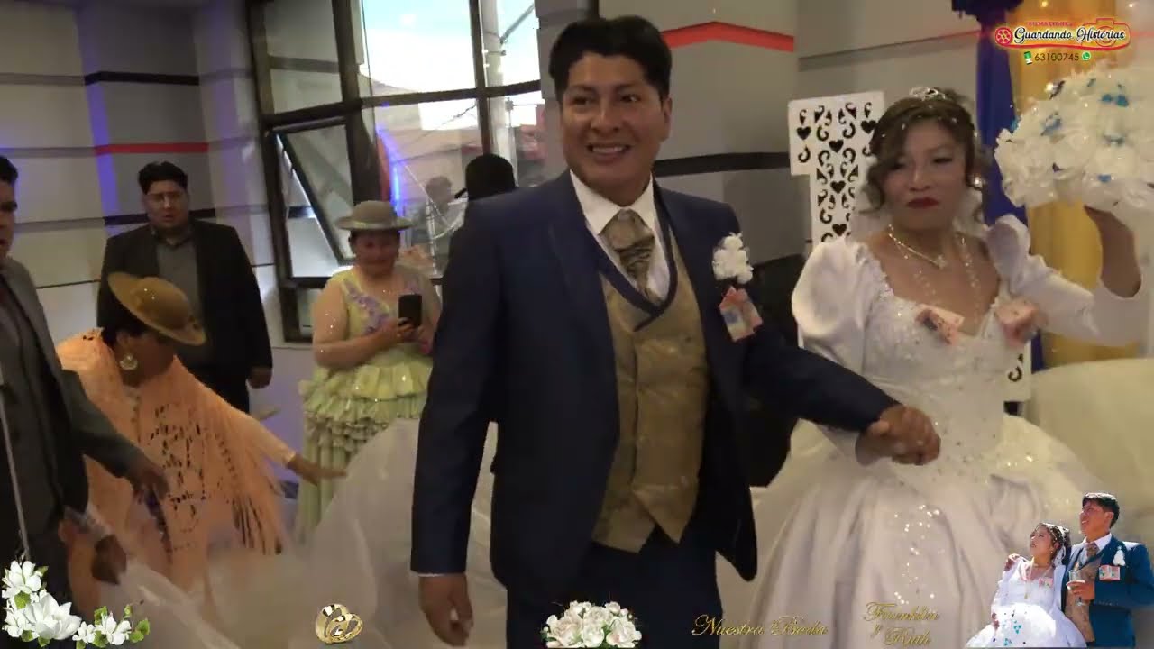 "Una para el otro y ambos para Dios"Franklin y Ruth Nuestra Boda -2