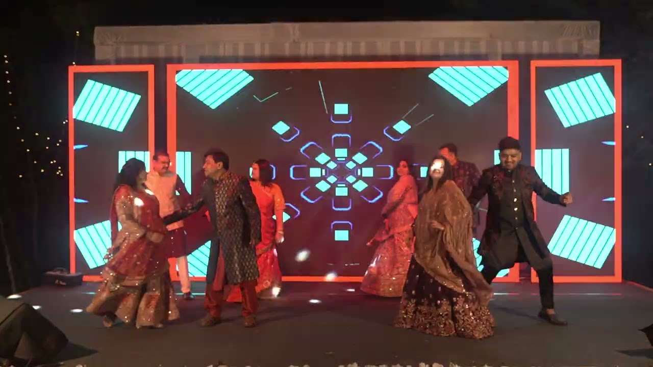 Vinit's Parents, Mama Mami Masas Masis | Rutvi and Vinit's Sangeet
