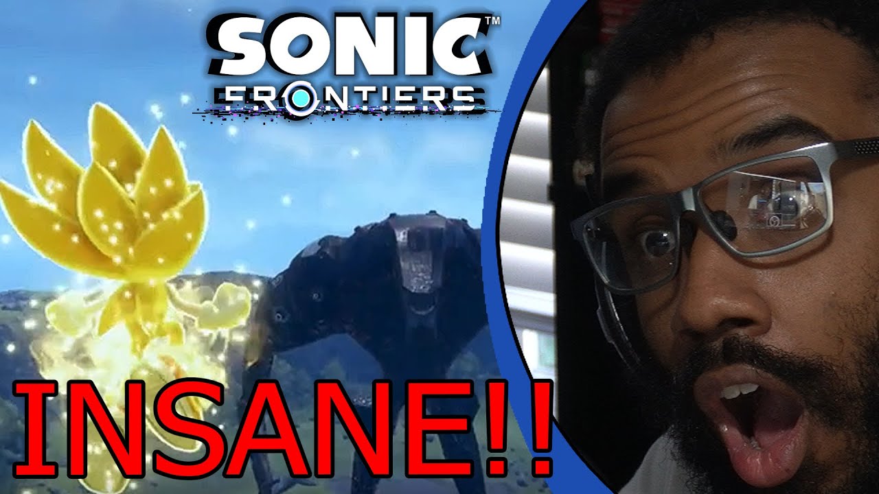 SONIC VS GIGANTO | My Reaction! #sonicfrontiers
